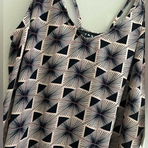 Geo Slip Top, NWT. XS